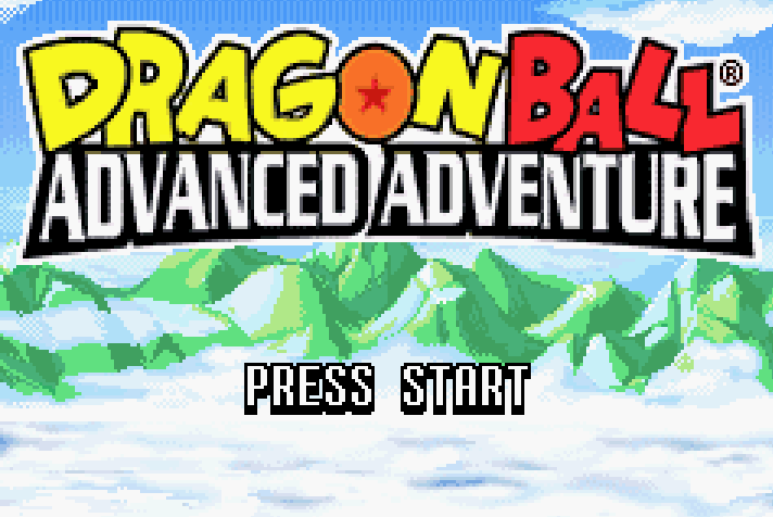 Dragon Ball: Advanced Adventure  Title Screen